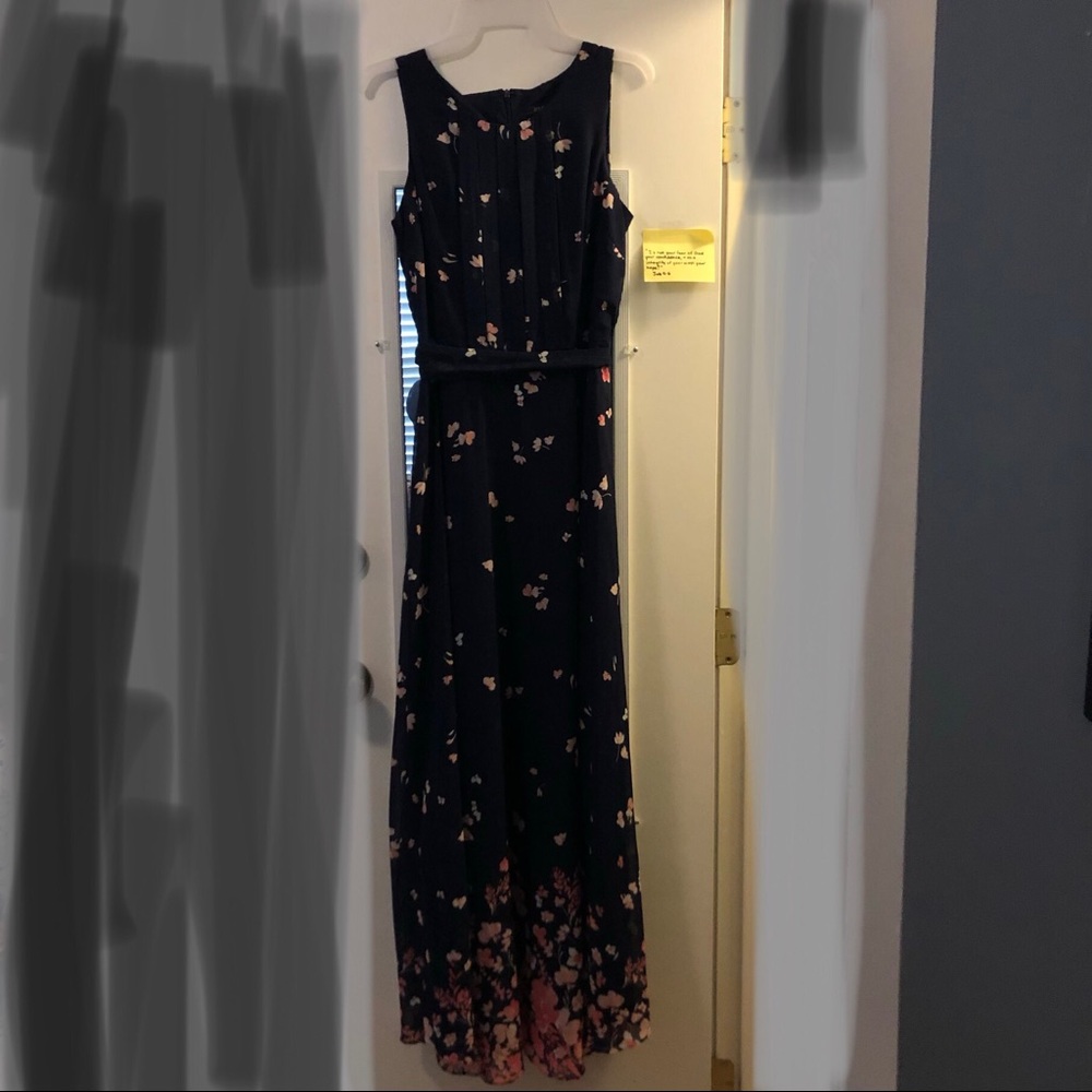 Flowered Tank Dress